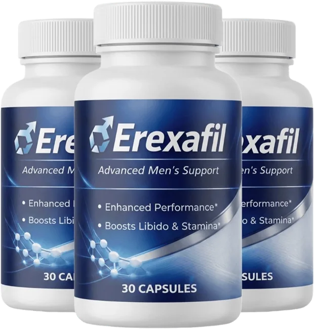 Three bottles of Erexafil